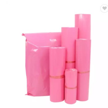 18x24'' Pink LDPE Recycled Mailing Bags Cheap Plastic Mailing Bags Custom Color Mailer Bag / 1