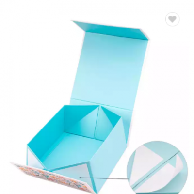 Wholesale Custom Logo Luxury folding cosmetic packaging boxes hair extensions wigs Magnetic Gift Box