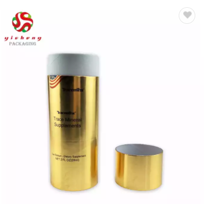 Custom Eco Friendly Carton Cylinder Kraft Paper Round Box Empty Biodegradable Craft Cardboard Boxes  / 3