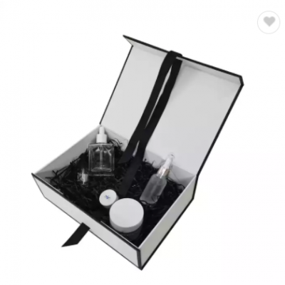 Custom White Black Product Makeup Cosmetic Paper Small Packaging Cardboard Box