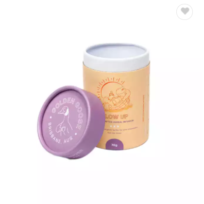 cylinder biodegradable tea container packaging tea package wholesale / 3