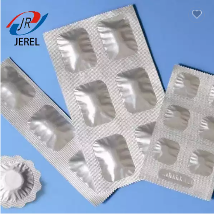 JEREL Pharmaceutical AL/PE Strip aluminum foil blister pack for pills tablet capsule / 1
