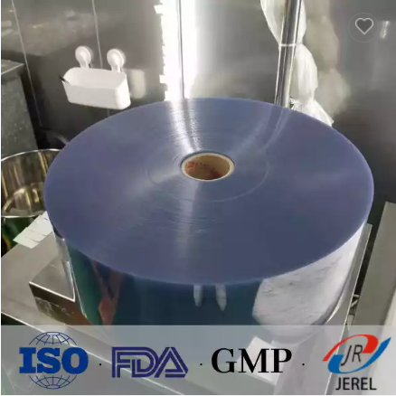 JEREL 0.25-0.4mm Thickness coffee amber white opaque TPT pharmaceutical grade PVC rigid sheet / 3