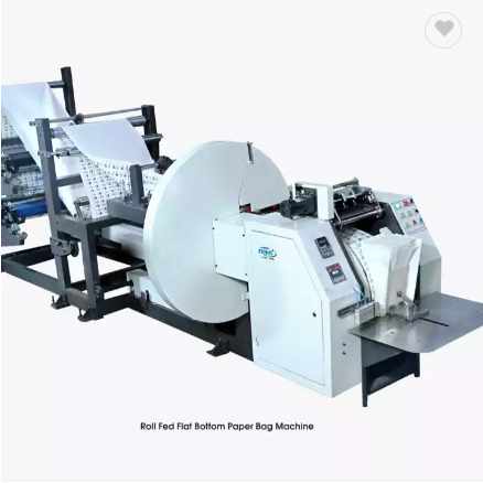 hot selling paper bag machine with printing luxury paper bag machine Semi-automatic paper bag machin / 1