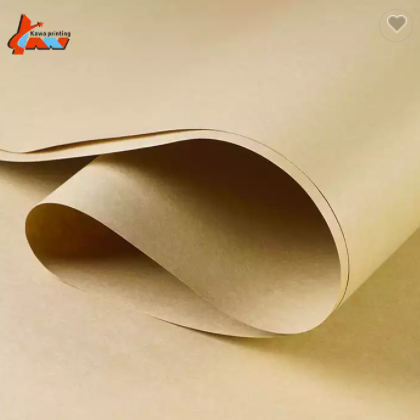 55gsm Custom Plain Brown Kraft Tissue Paper Wrapping Paper / 2