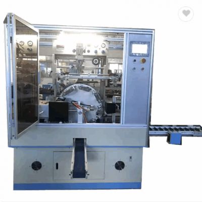 Single Color Automatic Loading System Glass bottle Servo Screen Printing Machine