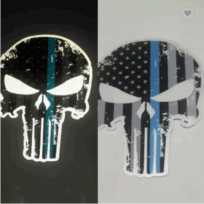 Custom Reflective vinyl stickers Night Reflective Sticker Printing