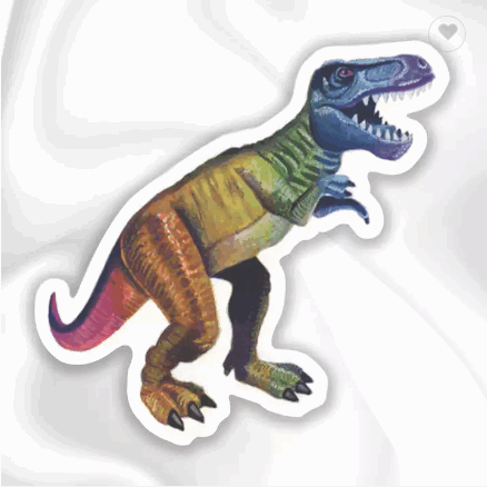 KS-67 Custom Half tone Funny SCREEN PRINTING VINYL STICKERS 2016 / 5