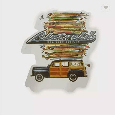 KS-67 Customise High Quality PVC Vinyl UV Laminated full color printed Label stickers / 3