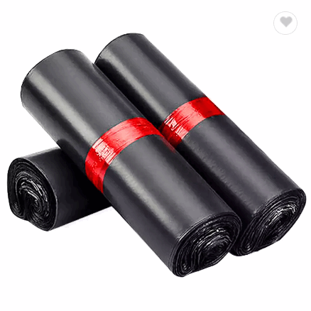 Black Plastic Transport Waterproof Wear-resistant Customized Logo Express Self-sealed Envelope Bags / 1