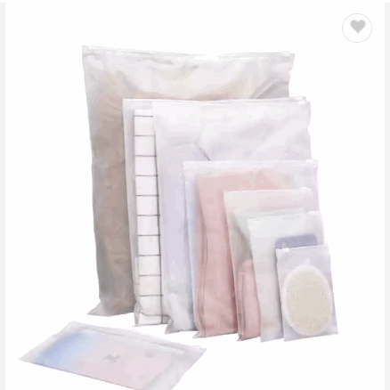 Custom Eco Friendly Frosted Clear Pe Zip Lock Bags Waterproof Clothing Packing Plastic Bag Jewelry Z / 1