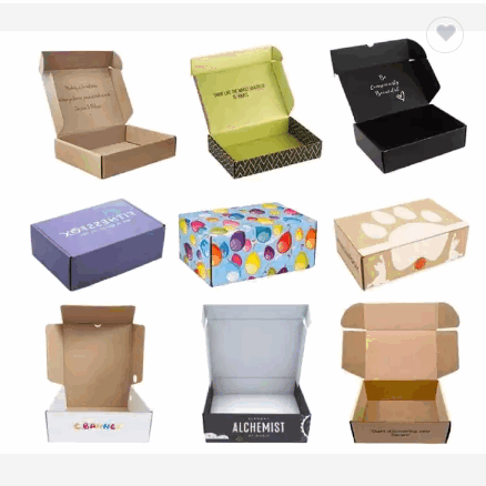 Customized design and size corrugated shipping packaging box / 2