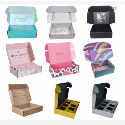 Customized design and size corrugated shipping packaging box / 4