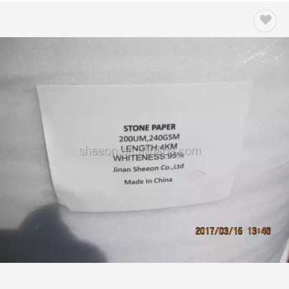 2018 new produce stone paper / 3