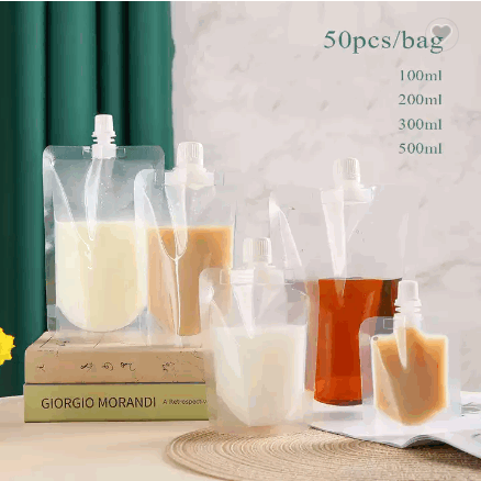 Custom Printed Black Zip Lock Foil Plastic Transparent Window Food Milk Packaging Bolsa Stand Up Pou / 5