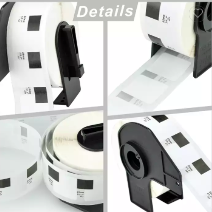 DK series paper rolls compatible for brother ribbon printer label roll cartridge paper dk11221 / 2