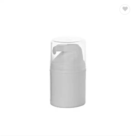 stock 50ml white cosmetic airless pump bottle / 2