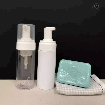 cleanser 150ml white plastic mousse foam pump bottle / 2