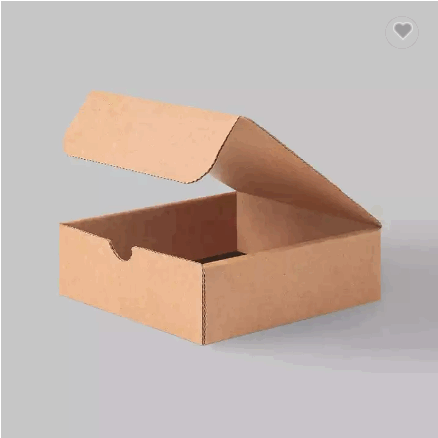 Customized White Corrugated Carton Box Packaging Cardboard Paper Box / 1