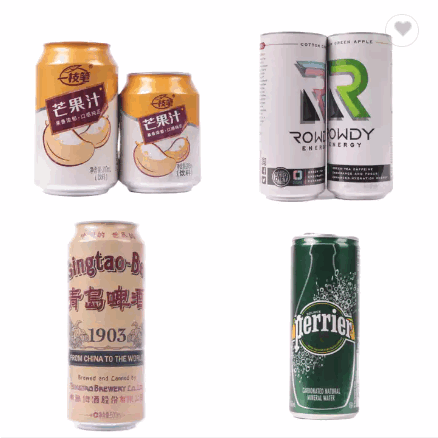 200ml 250ml 310ml 330ml 12oz 16oz 500ml Standard Stubby Sleek Slim Empty Blank Printing Aluminum Bev / 5