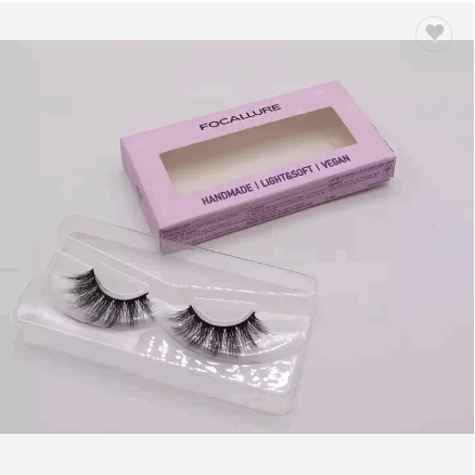 Hot Stamping Gold Foil Logo Printing Eyelash Packaging Paper Box Custom / 3