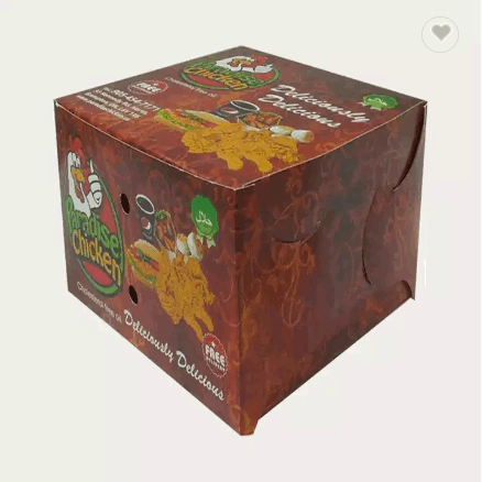 Burger Box Custom Printed Foldable Cardboard Hamburger Packaging Paper Burger Box / 2