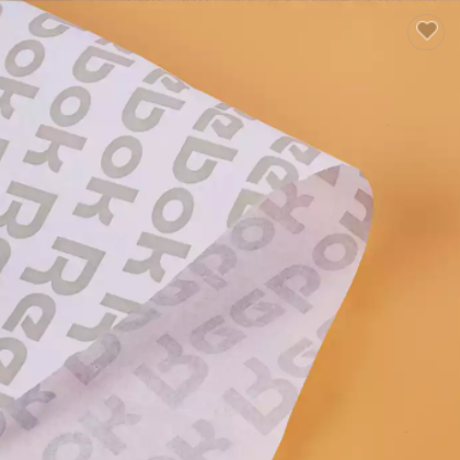 Accept customized free design with logo delivery fast color printing Tissue packaging paper / 2