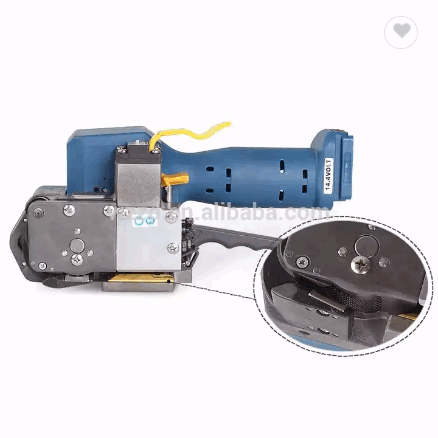 Z323 handheld Portable Battery Powered PP PET Plastic Friction Welding Tensioning Strapping Machine / 2