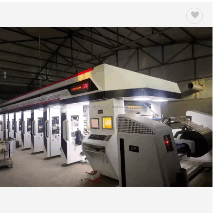 ELS-400 High Speed Electronica Line Shaft Rotogravure /gravure Plastic Film Roll Printing Machine / 2