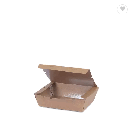 Al Bayader Food Kraft Lunch Box with Window / 5