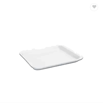 Al Bayader Black Foam Meat Trays, Disposable Standard Supermarket Meat Poultry Frozen Food Trays / 6