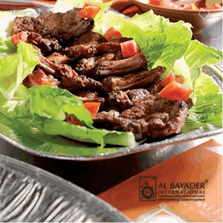 Aluminium Foil serving platter trays from Dubai / 3