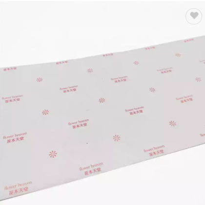 White Tissue Paper Customzied Pink Logo for Clothes Shoes Packaging / 3