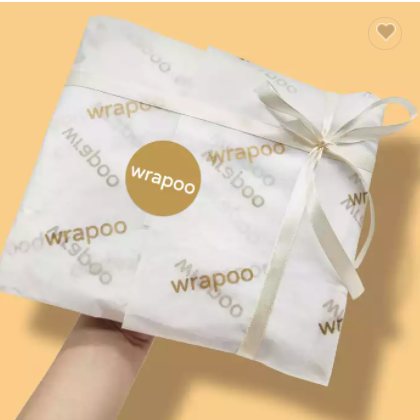 Custom Tissue Paper Printed Logo 17gsm for Clothes Shoes Food PackagingPopular / 3