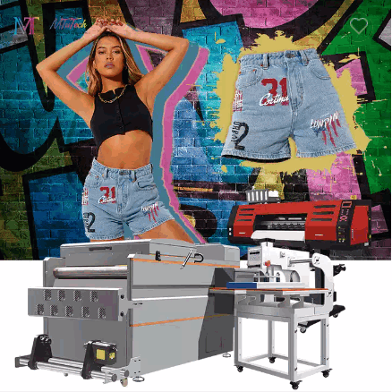 Professional Supplier MT Versatile 60cm dtf t-shirt printing printer machine digital dtf printer for / 5