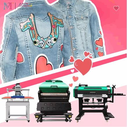 2022 Top Selling MTuTech Best DTF Printer Printing Machine (40cm ) 60cm (2 head) 4 head Inkjet T shi / 5