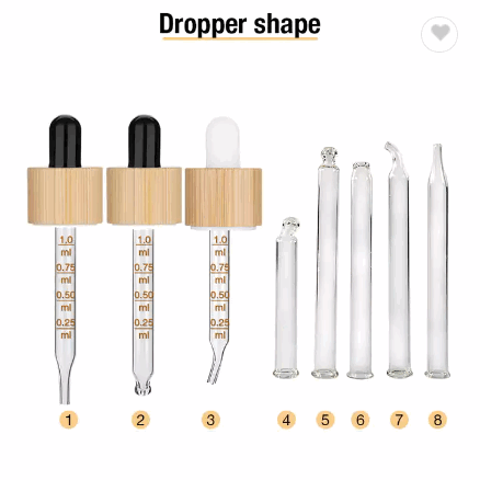 Wholesale 5ml 10ml 15ml 20ml 30ml 50ml 100ml amber glass essential oil bottle with dropper / 5