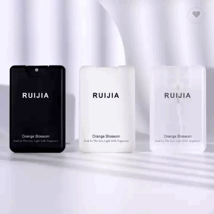 Hand sanitizer Pocket perfume square round clear white black pocket spray 20ml 30ml 40ml 45ml credit / 3