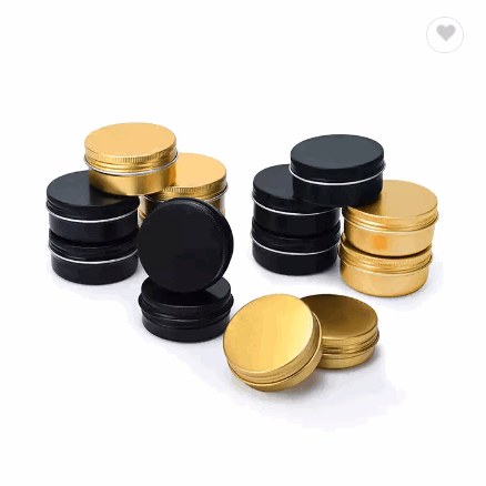 beard oil hair wax Custom Color 30g 50g 60g 100g 120g 150g 200g 250g metal black cosmetic cream cand / 2