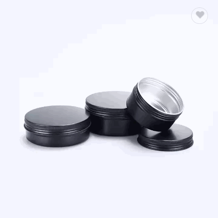 beard oil hair wax Custom Color 30g 50g 60g 100g 120g 150g 200g 250g metal black cosmetic cream cand / 4