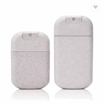 Free samples wheat biodegradable cosmetic containers Recyclable 100% straw Perfume Bottle 20ml 30ml  / 2