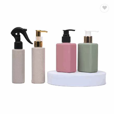 empty Shampoo and hair conditioner Bottle 30ml 100ml 250ml 300ml 400ml 500ml wheat straw plastic pum / 6