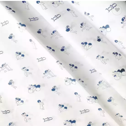 Eco Friendly Custom printed design 17 gsm or 28 gsm logo clothing tissue paper for packaging wrappin / 3