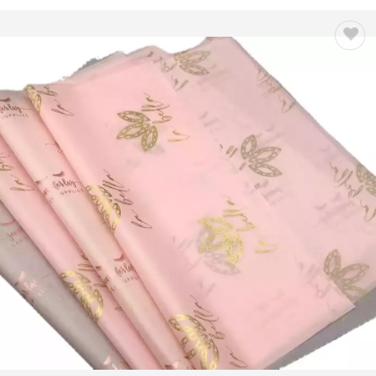 Custom High Quality Logo Printed Wrapping Tissue Paper for your packaging for shipping clothes / 3