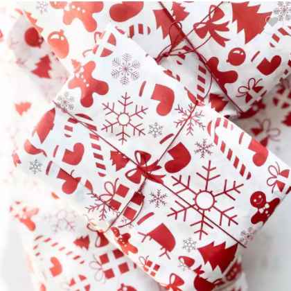 Custom Personalised Printed Logo Wrapping Gift Tissue Paper For Packaging / 1