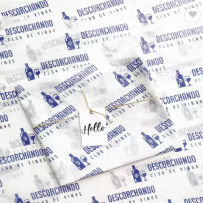 Custom Personalised Printed Logo Wrapping Gift Tissue Paper For Packaging / 2