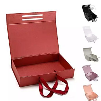 Wholesale zhejiang gift box Wedding Red Luxury Magnetic Perfume Christmas Gift Box Chocolate Packing / 1