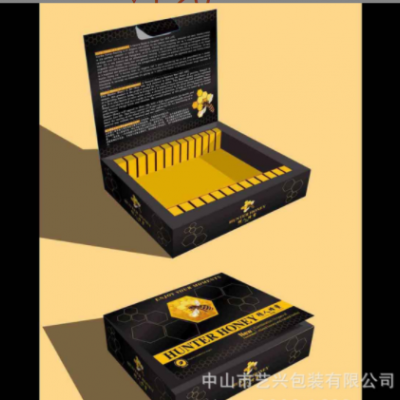 中山礼品盒厂家生产牛皮纸盒子硬质抽屉式礼品盒天地盒书型盒