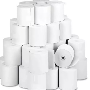 Factory Wholesale 2 1/4 inch 17inch x 22inch 50 feet Cash Register POS Receipt Paper for Credit Card / 1