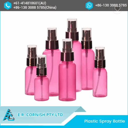 Wholesale Manufacturer Premium Travel Sub-bottling PCR PET Plastic Cosmetic Plastic Packaging Spray  / 4